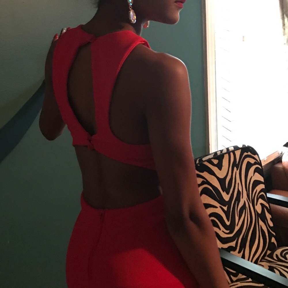 Red prom dress - Picture 8 of 8